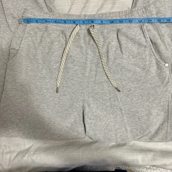 Vuori Laguna Lounge Heathered Gray Casual Pants Joggers 2.0 Size M - Picture 11 of 13